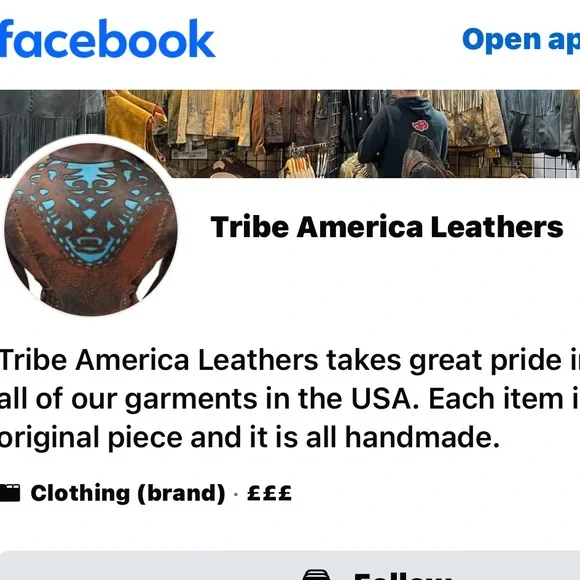 EUC 🔥 STUNNING! Tribe America Brown Leather Turquoise Suede Jacket $800 Ret - Picture 10 of 10